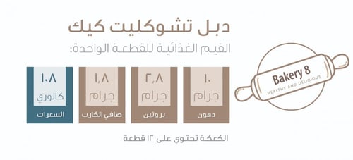 دبل تشوكلت كيك - Double Chocolate Cake