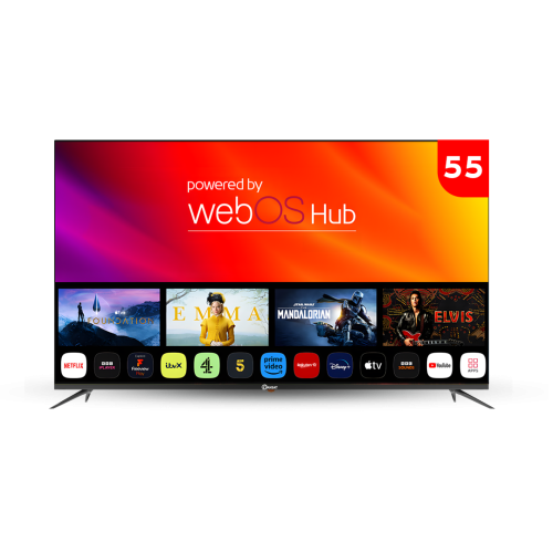 شاشة دانسات 55 بوصة سمارت 4K نظام تشغيل ويب أوس DT...