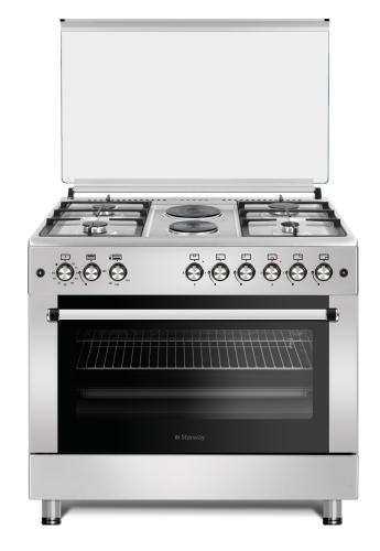 فرن غاز 90*60 ستارواى 6 عيون 4 غاز 2 كهرباء بمواصف...