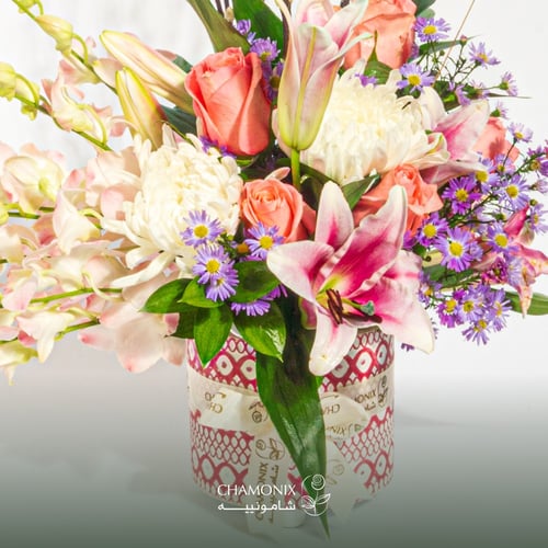 فازة أغصان الساليكس الفخارية