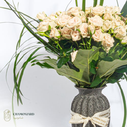 فازة البيبي روز الأبيض