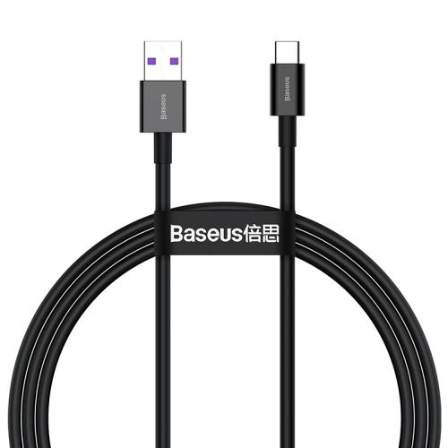 USB Type-C cable 1 meter 66 watts - black