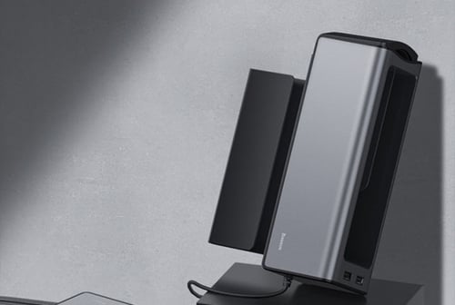 منظم الاغراض الذكي للسيارة بمدخلين شحن