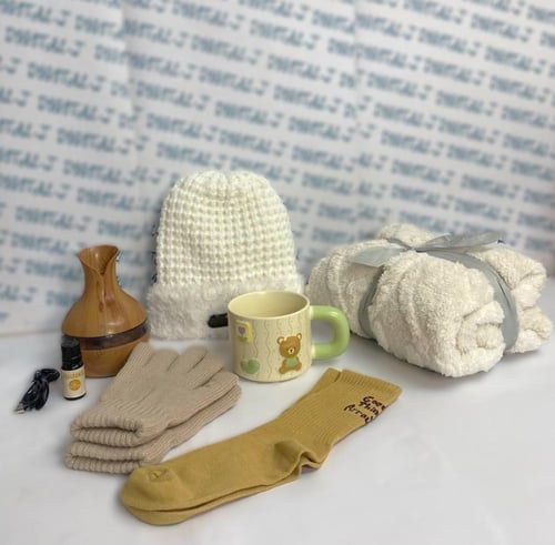 بوكس هديه شتوي [ ابيض ]