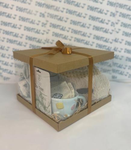 بوكس شتوي هديه [ سماوي ]