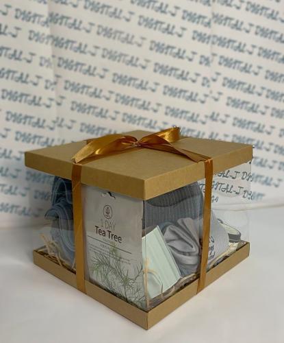 بوكس هديه شتوي [ سماوي ]