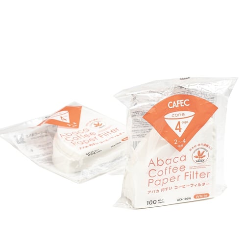 فلاتر كافيك مقاس 02 - 04 ورقية بيضاء V60