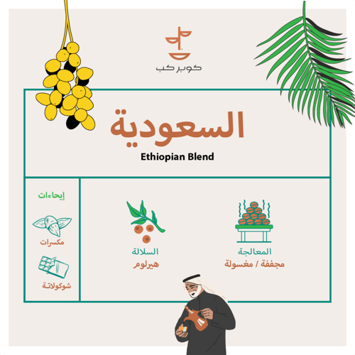 محصول قهوة سعودية - 250جم