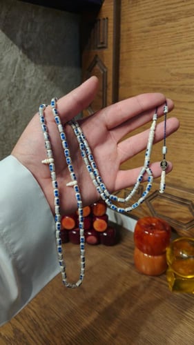 عاج مطعم زمرد وفضة