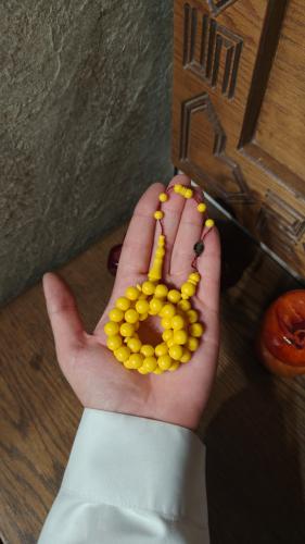 مسباح بولنج أصفر