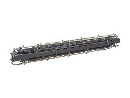 خزان رش مبيدات بسعة 1000لتر وجناح بعرض 14 متر PTO