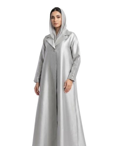 عباية لجين الفضة