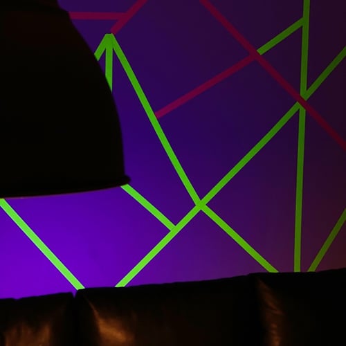 لاصق ثلاث الوان عاكسة