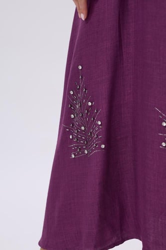 جلابية بنفسجي