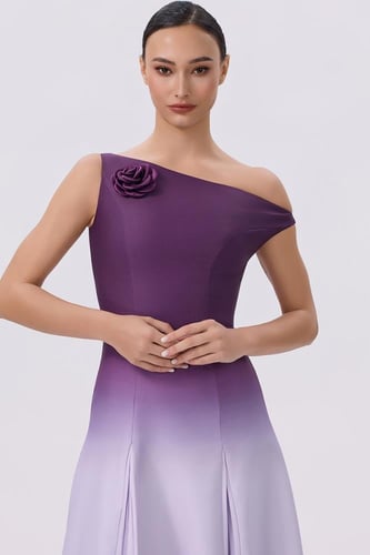 فستان بتدرج الموف