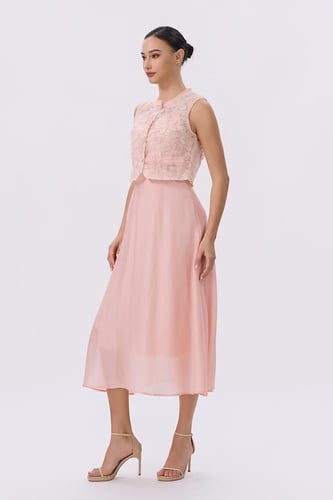 طقم ميدي بنقسة الزهر