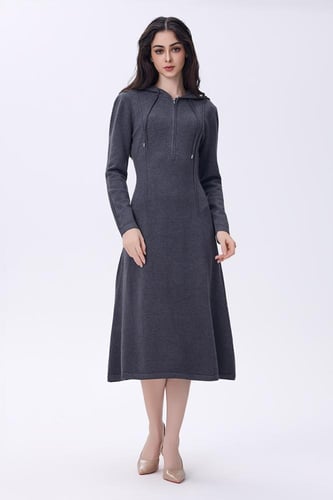 فستان رصاصي