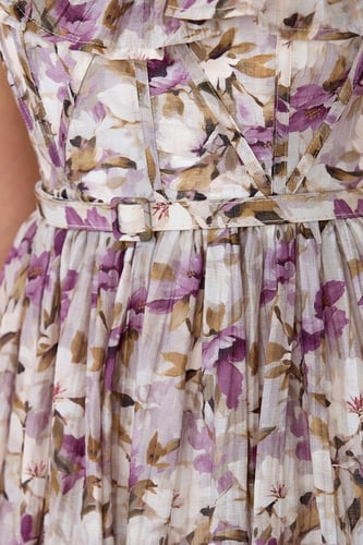 ستان شيفون قصة كورسية مع كشكش