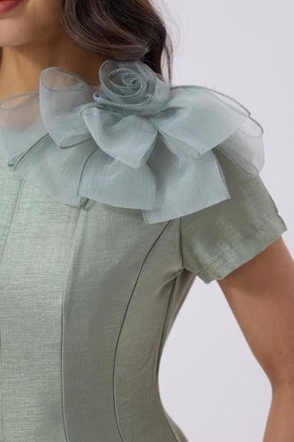 فستان قصير تركوازي | Prando