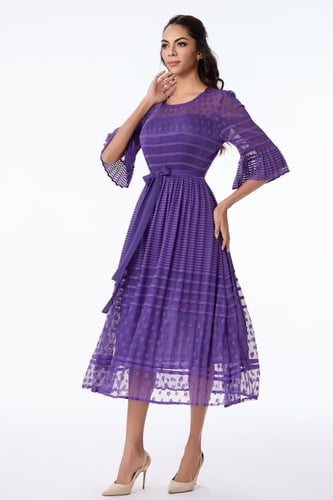 فستان تول استرتش