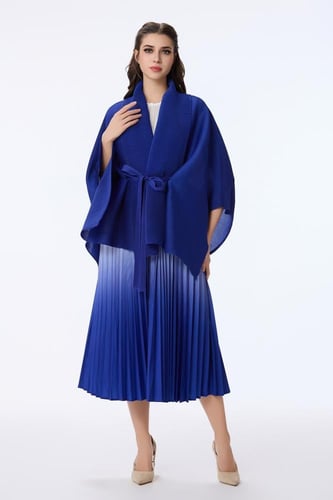 فستان بليسيه ازرق ملكي