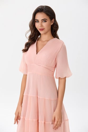 فستان أورغنزا بليسية