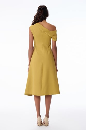 فستان كريب ناعم