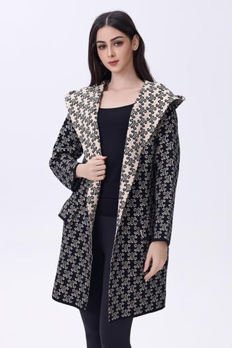 جاكيت منقوش