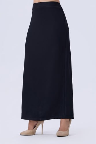 تنورة أسود مكسي