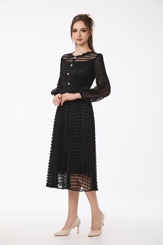 فستان دانتيل استرتش