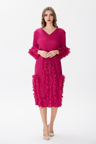 فستان بليسية فوشي استرتش