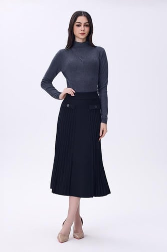 بلوزة رصاصي