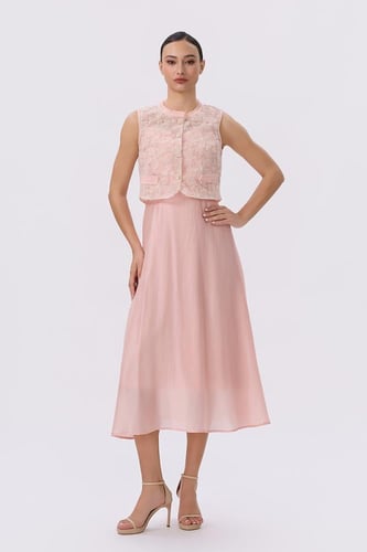 طقم ميدي بنقسة الزهر