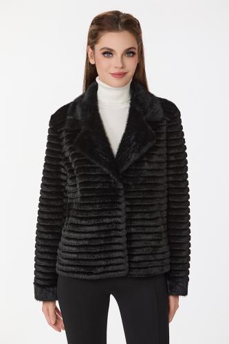 جاكيت فرو اسود