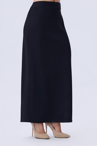 تنورة أسود مكسي