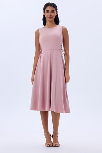 فستان كريب كورسيه