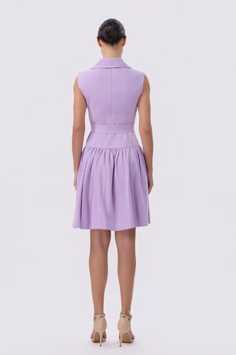 فستان موف ميدي