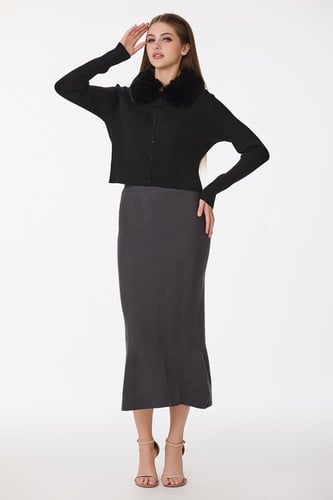 جاكيت استريتش صوف ناعم