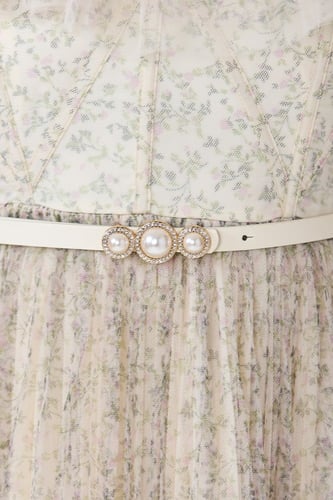 فستان تول قصة كورسية