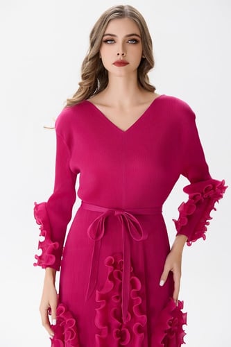 فستان بليسية فوشي استرتش