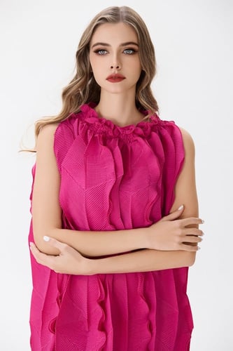 فستان بليسيه فوشي