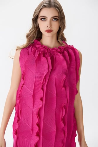 فستان بليسيه فوشي