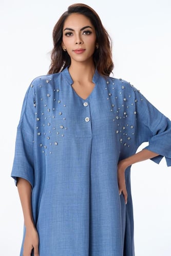 جلابية مع اكسسوار