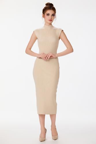 فستان صوف ناعم استريتش