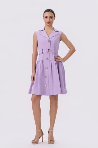 فستان موف ميدي