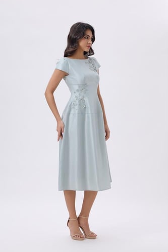 فستان ازرق فاتح