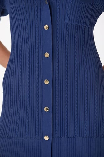 فستان صوف استريتش