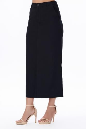 تنورة كريب بجيوب