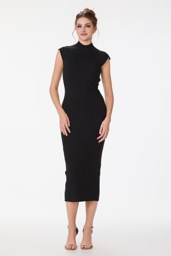 فستان صوف ناعم استريتش