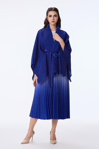 فستان بليسيه ازرق ملكي